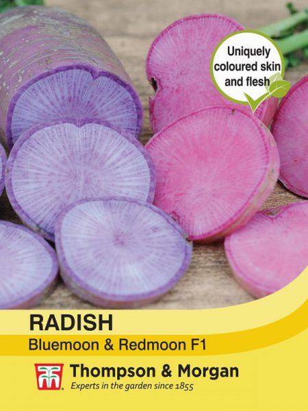 Radish Bluemoon and Redmoon F1 Hybrid Mix