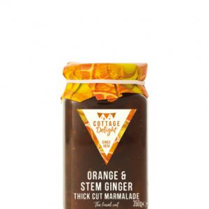 350g Orange & Stem Ginger Thick Cut Marmalade 2022