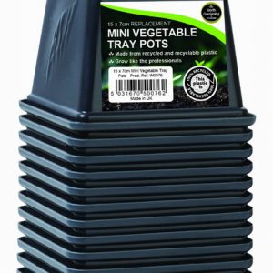 15 7cm Replacement Mini Vegetable Tray Pots