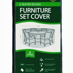 6 Seater Round Furniture Set Cover