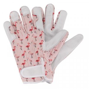 Flamboya Flamingo Smart Gardeners Gloves