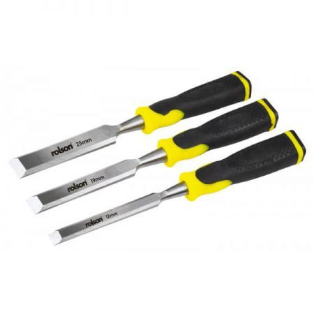 Rolson 3pc Wood Chisel Set
